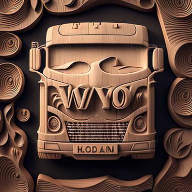 3D мадэль Volvo LV4 (STL)